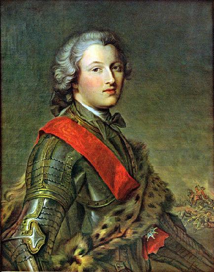 Jjean-Marc nattier Portrait of Pierre Victor Besenval de Bronstatt commander of the Swiss Guards in France.